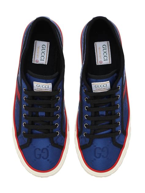 gucci off the grid sneaker blue|tennis 1977.